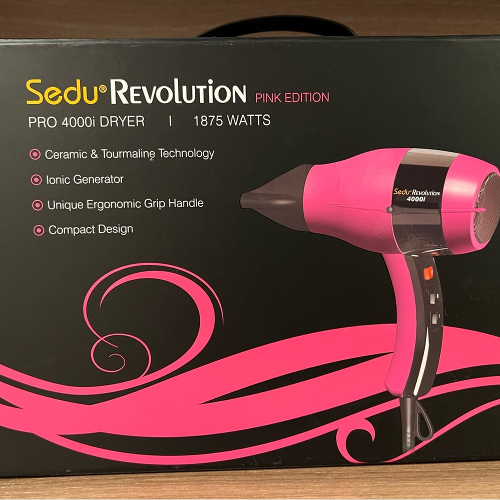 Sedu Revolution PRO 4000i Hairdryer (Pink Edition)